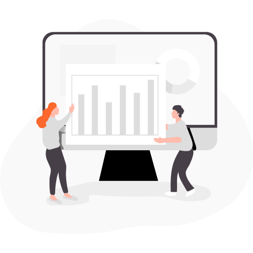 Team work illustration